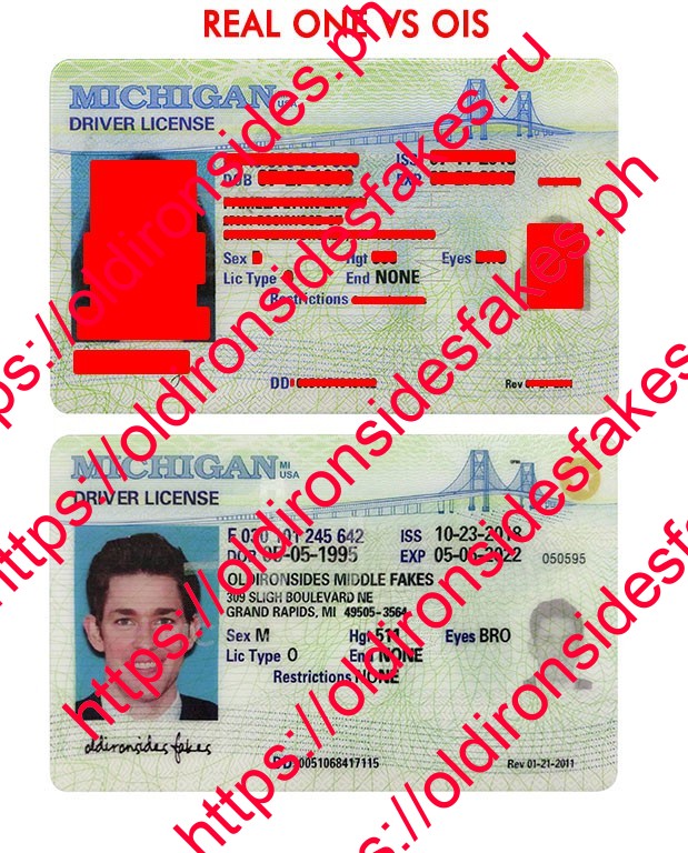 Fake Ids Scan And Blacklight